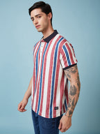 Men's Printed Polo Neck Half Sleeves T-shirts