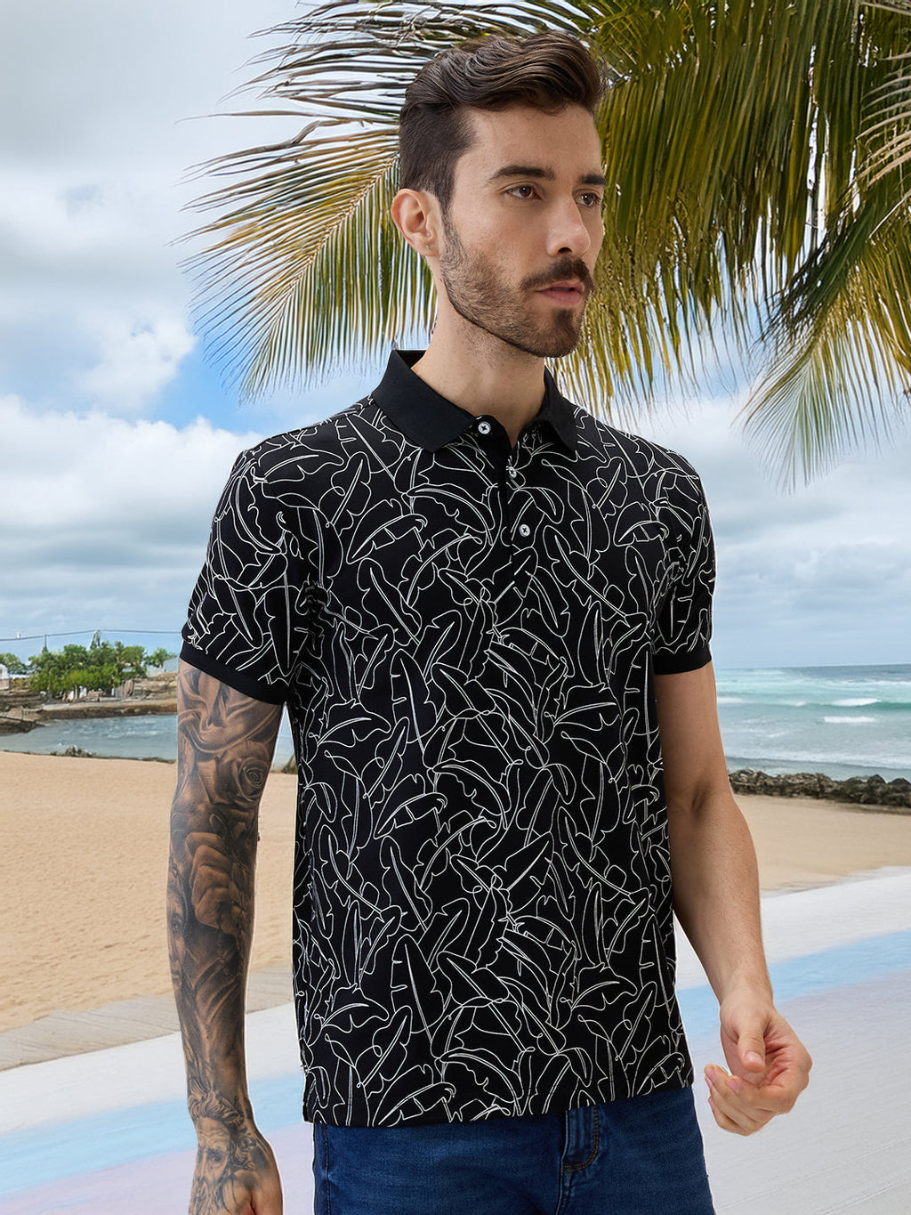 Status Quo |Men's Polos T-shirt Plus Size - 3XL, 4XL, 5XL