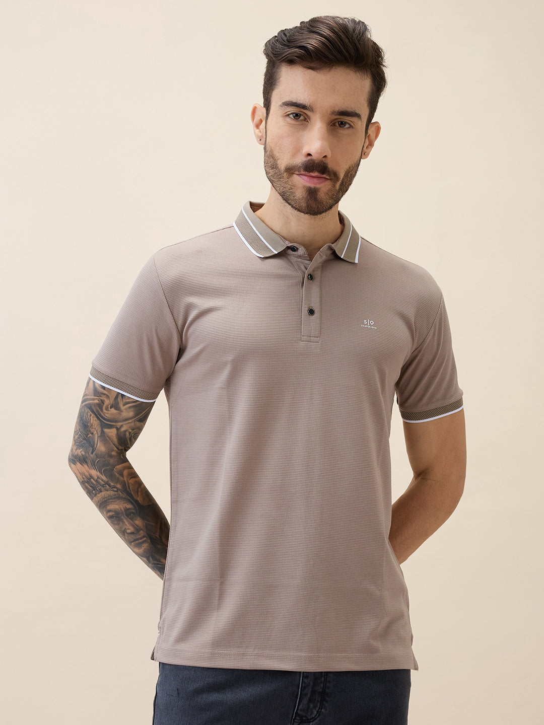 Status Quo |Men's Polos T-shirt Plus Size - 3XL, 4XL, 5XL