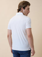 Men's Premium Printed Polo Collar Half Sleeves Regular Fit T-shirt