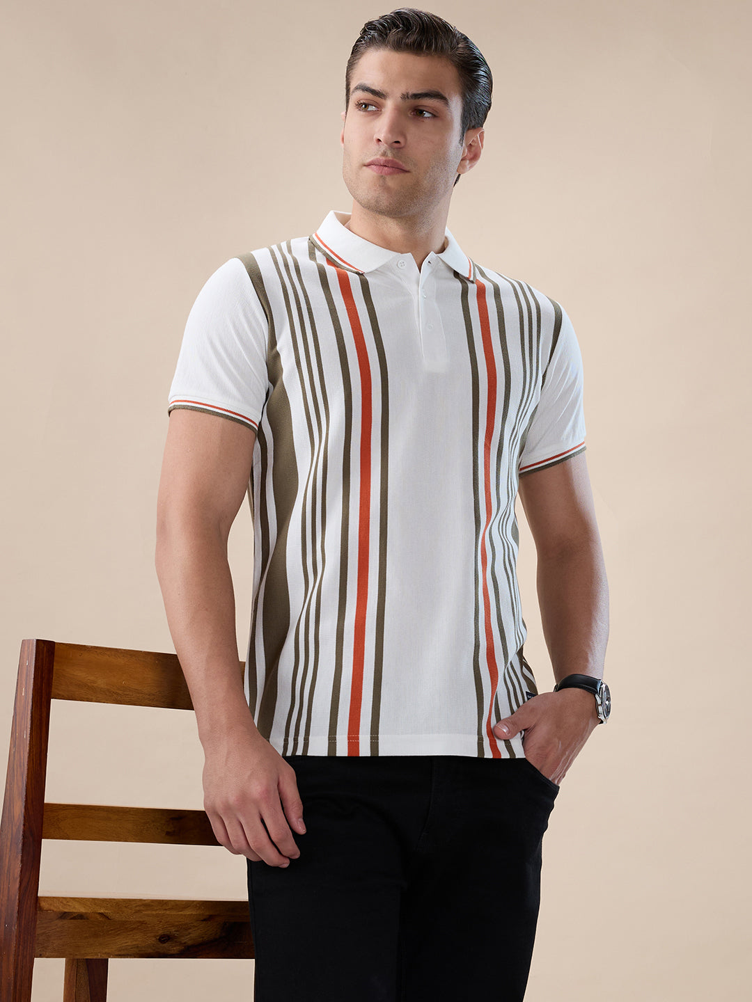 Status Quo |Men's Polos T-shirt Plus Size - 3XL, 4XL, 5XL