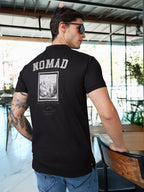 Men's Printed Polo Neck Half Sleeves T-shirts
