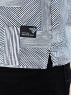 Geometric Print Polo
