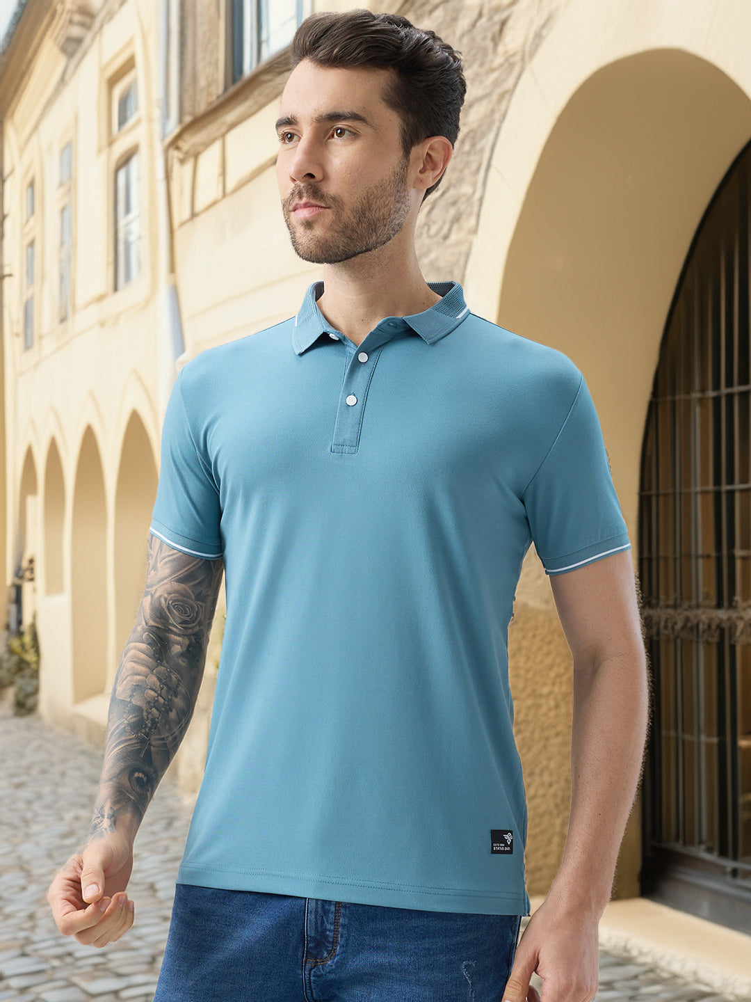 Status Quo |Men's Polo T-shirt - 3XL, 4XL, 5XL