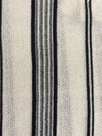 Striped Polo T-Shirt with Zip Closure