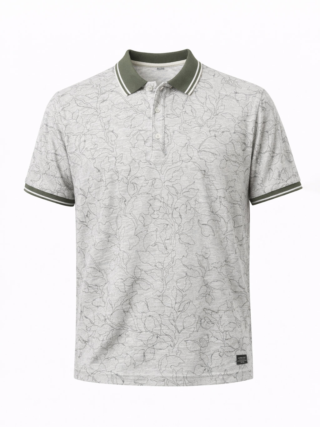 Olive Botanical Sketch Polo