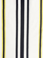 Striped Contrast Polo T-Shirt