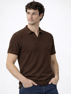 Waffle Knit Polo