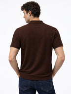 Waffle Knit Polo