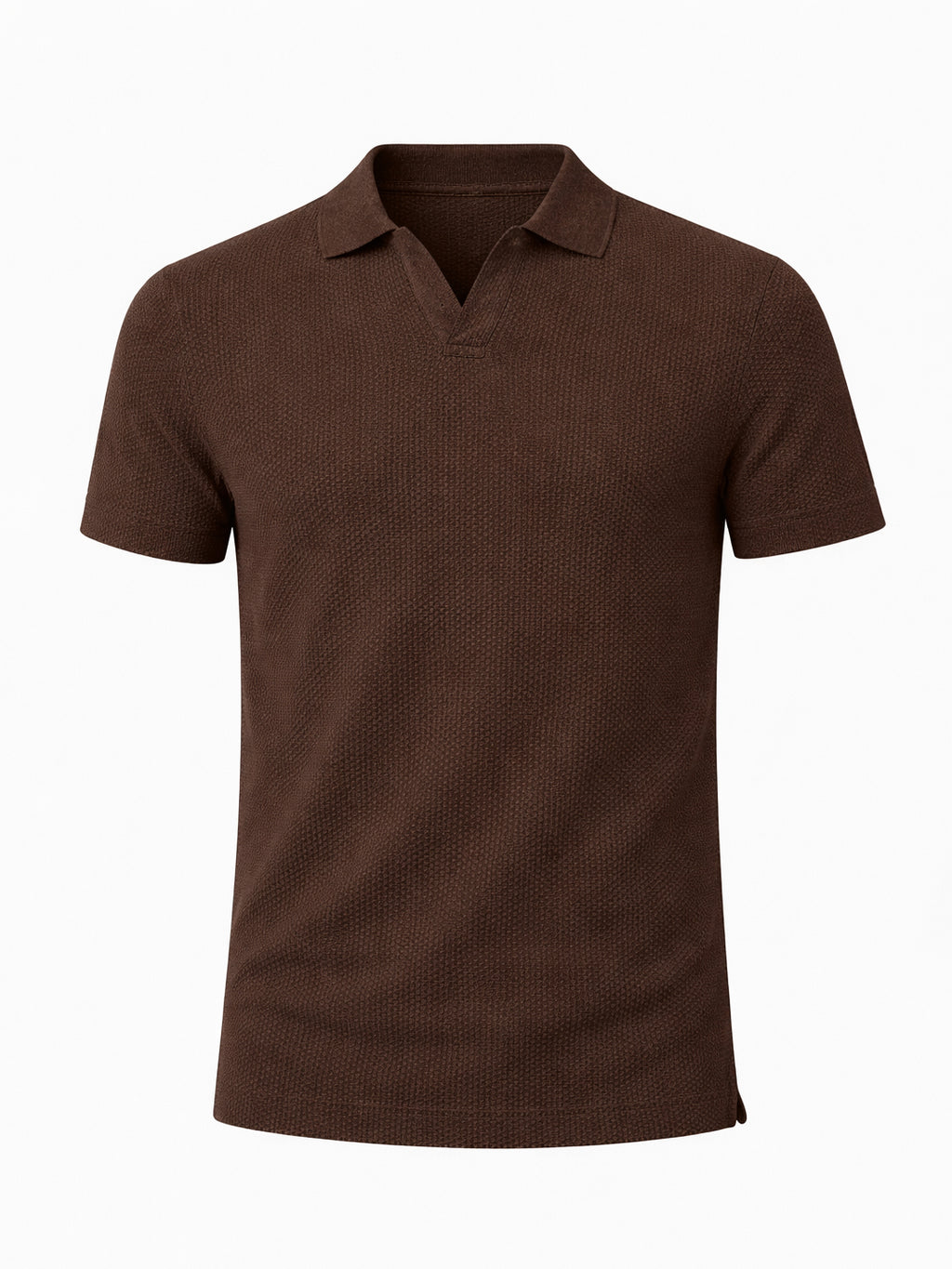Waffle Knit Polo