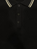 Chevron Jacquard Polo