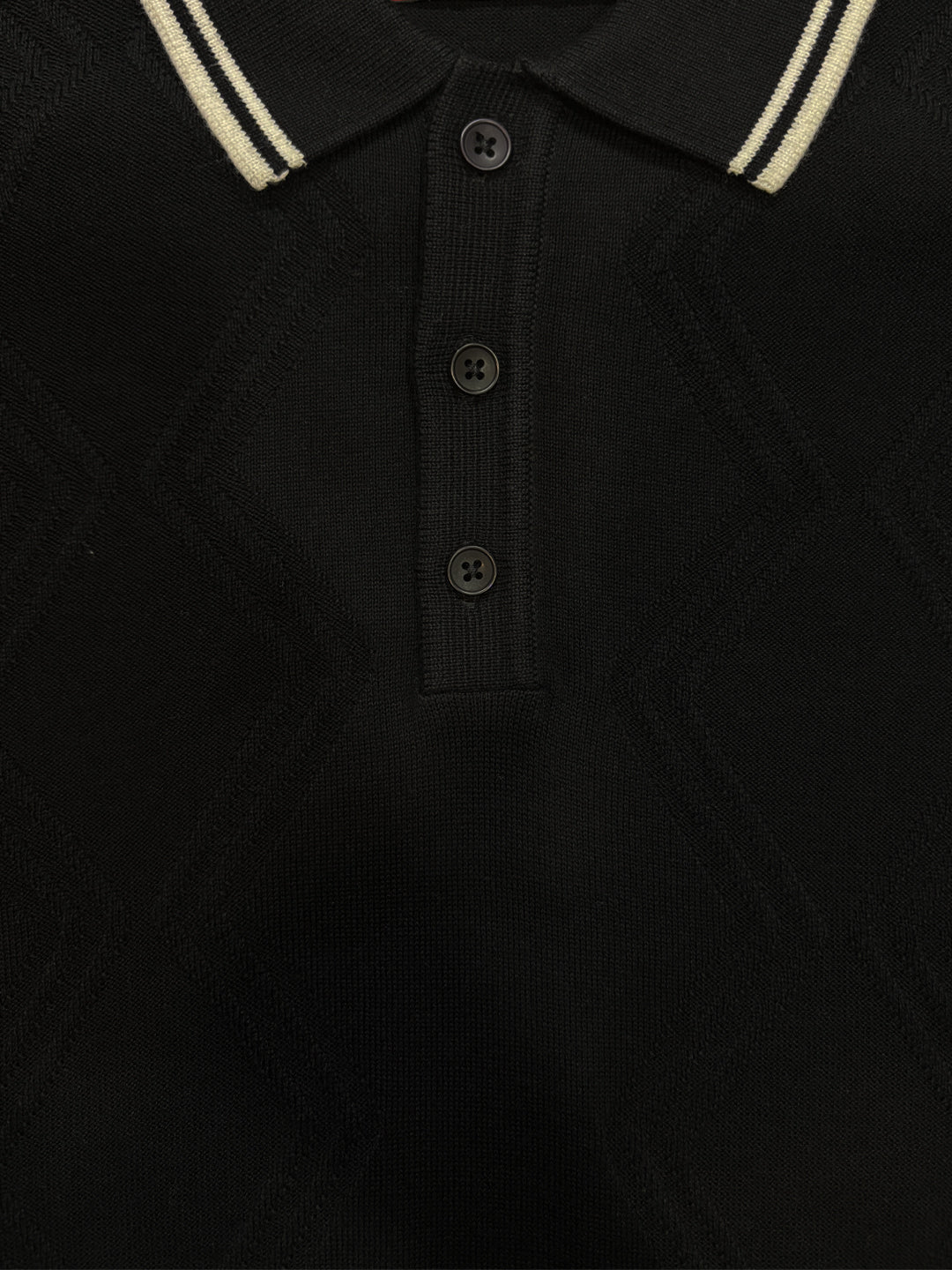 Chevron Jacquard Polo