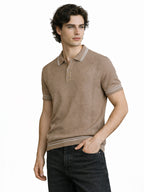 Chevron Jacquard Polo