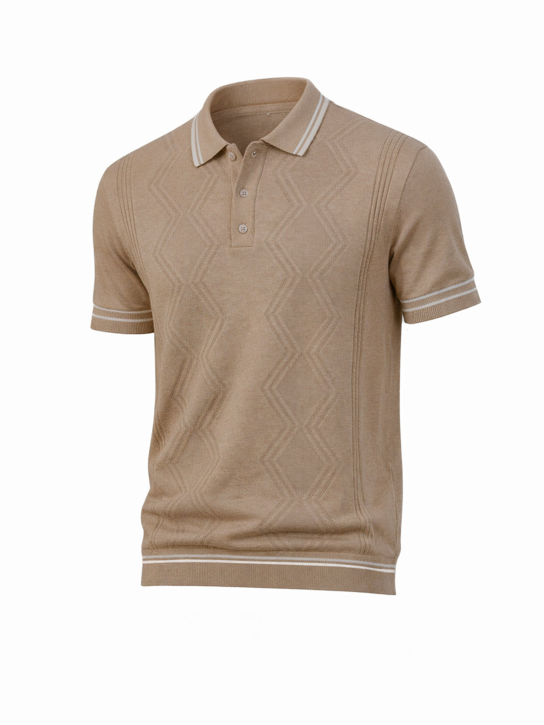 Chevron Jacquard Polo