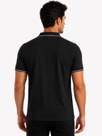 Contrast Tipped Polo T-Shirt