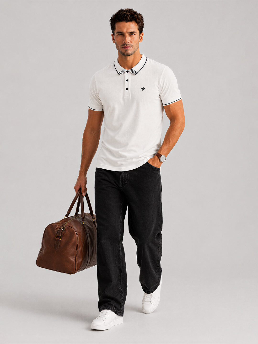 Status Quo |Men's Stylish Polo T-shirt - S, M, L, XL, XXL, 3XL, 4XL, 5XL