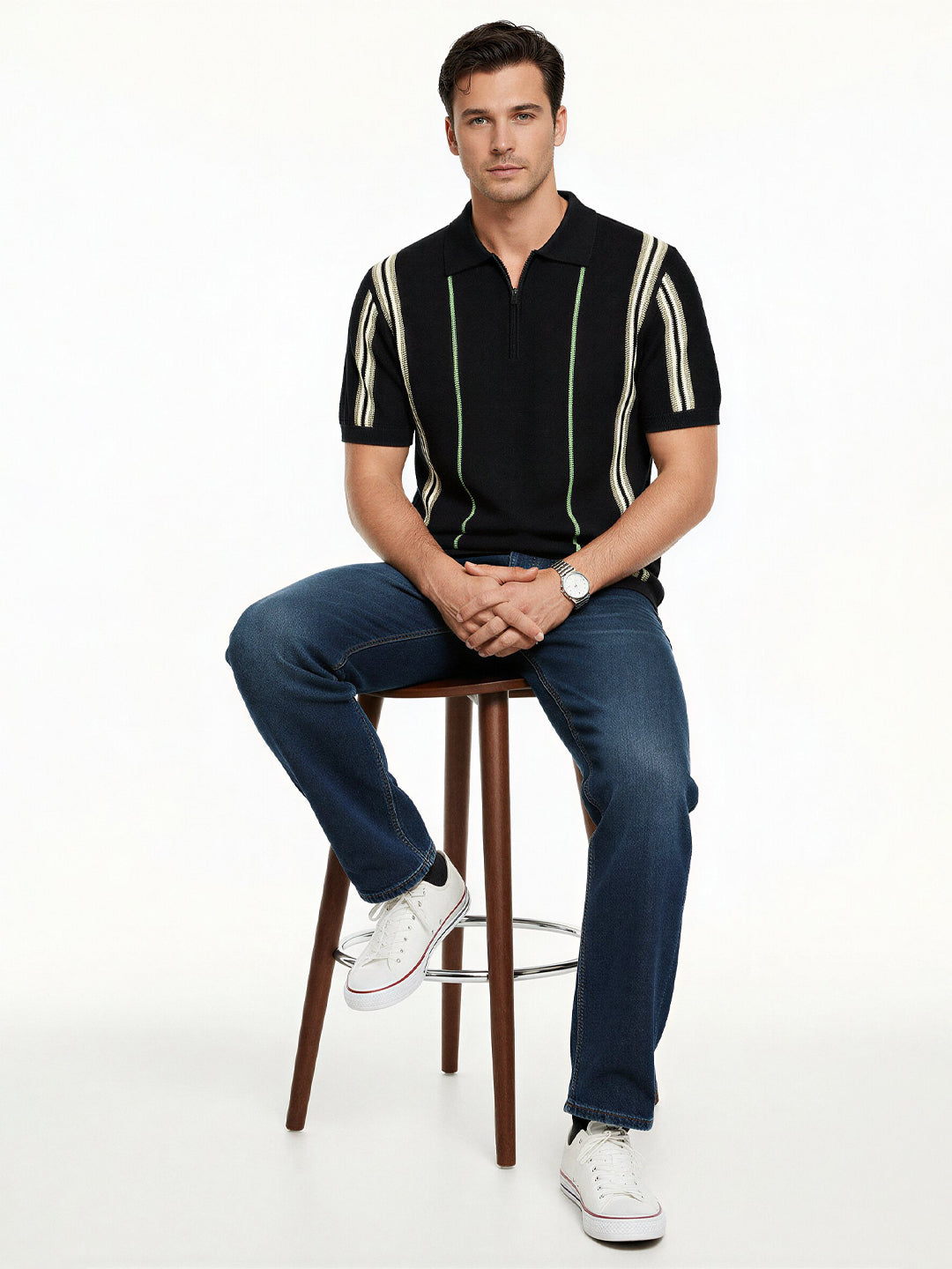 Status Quo |Men's Stylish Polo T-shirt - S, M, L, XL, XXL, 3XL, 4XL, 5XL Main image