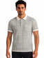 White Printed Polo T-shirt