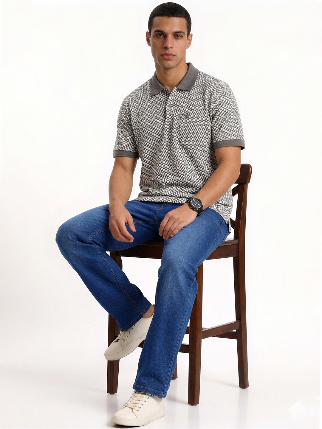 Status Quo |Men's Stylish Polo T-shirt - S, M, L, XL, XXL, 3XL, 4XL, 5XL Main image