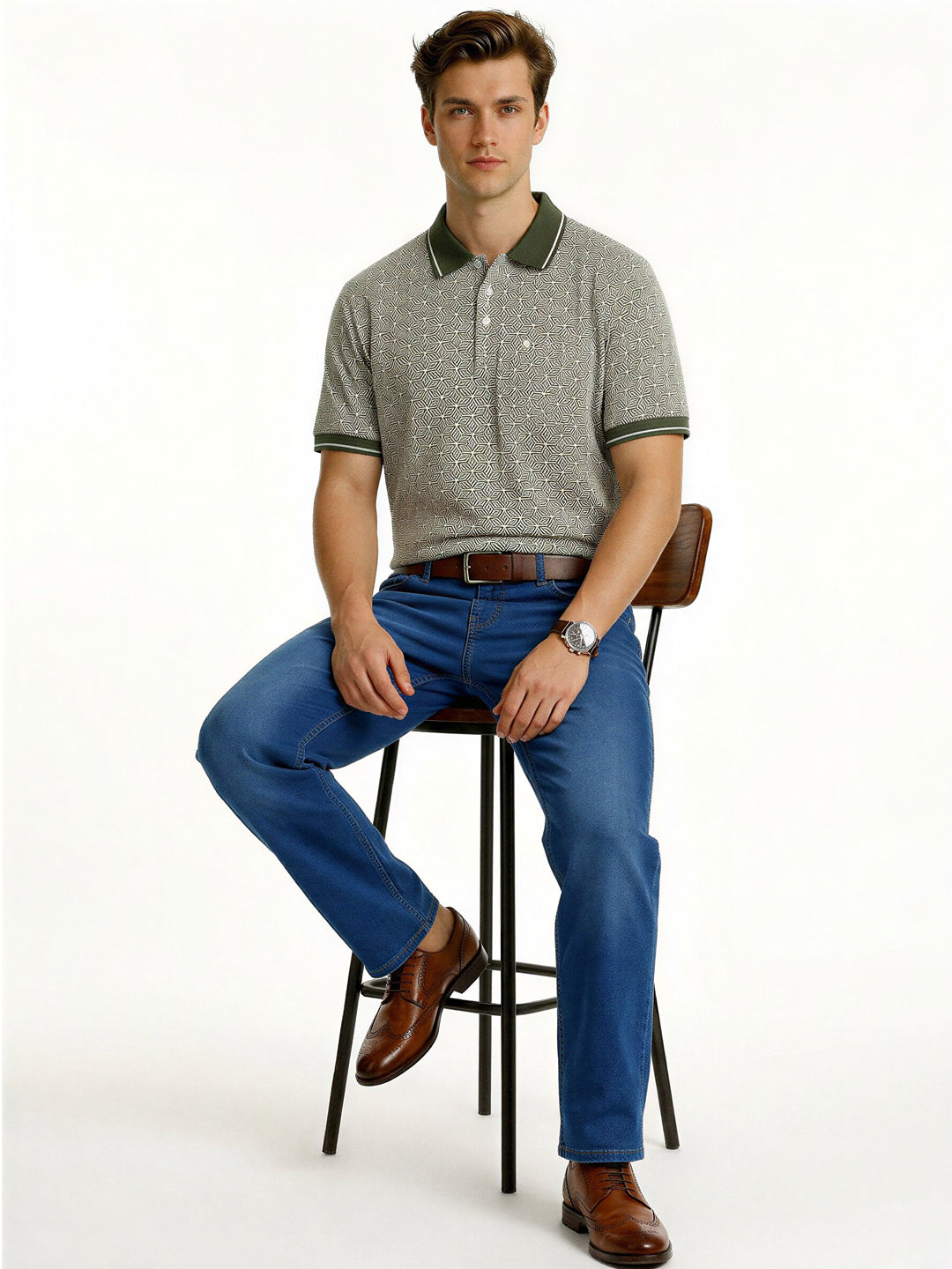 Status Quo |Men's Stylish Polo T-shirt - S, M, L, XL, XXL, 3XL, 4XL, 5XL Main image