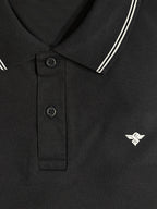 Black Tipped Polo T-Shirt
