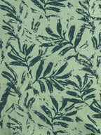 Sage Green Tropical Print Polo