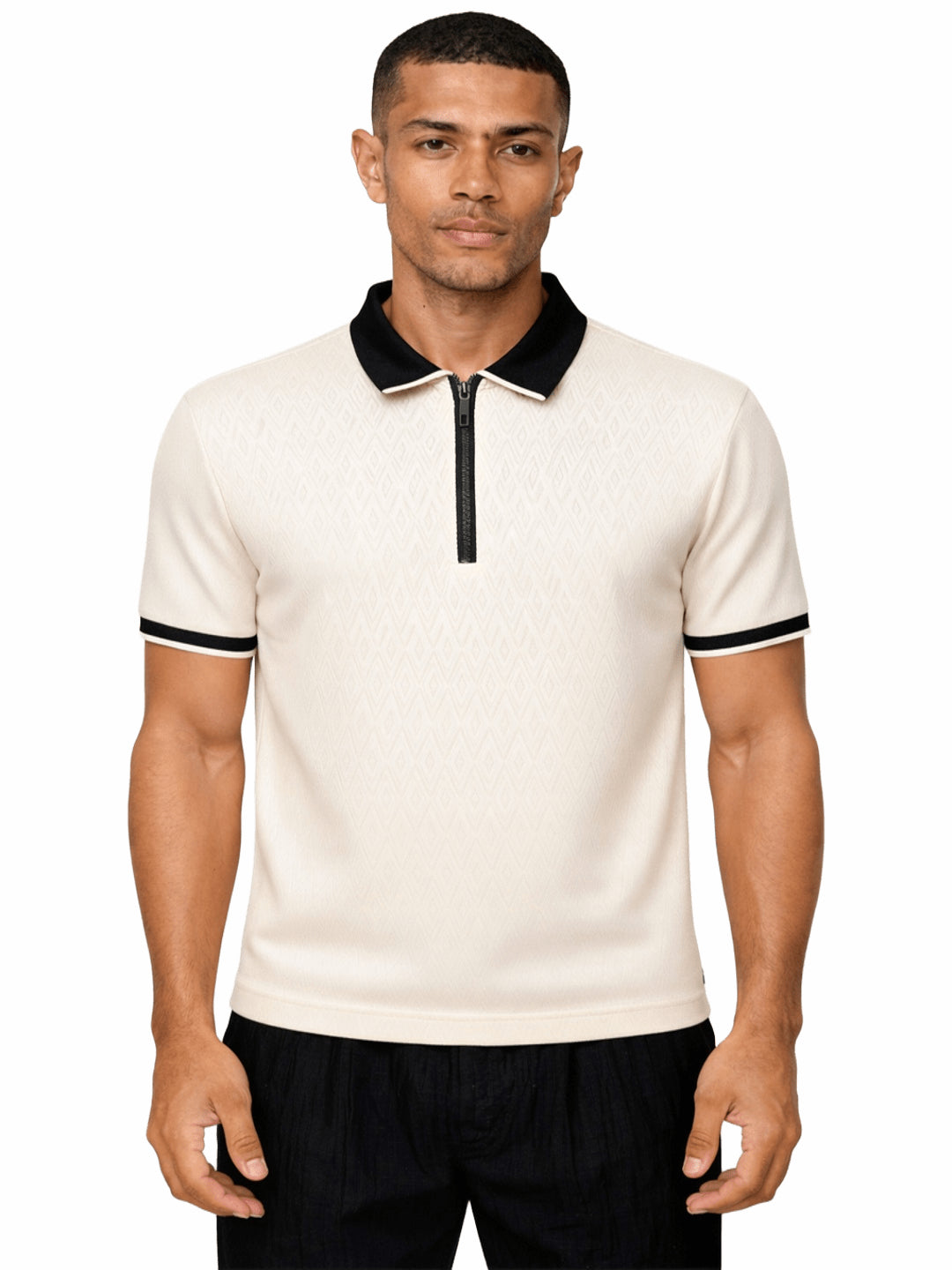 Butter Knit Zip Polo