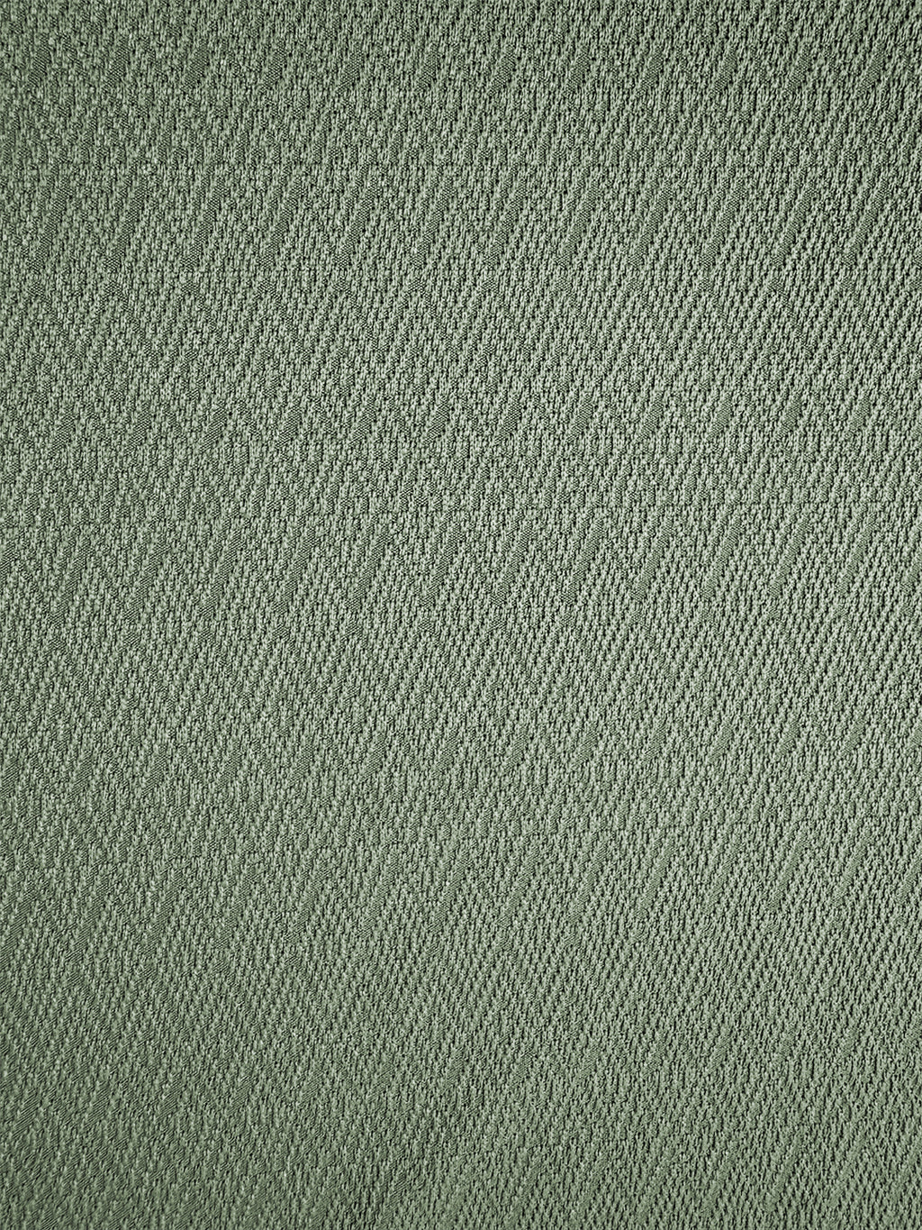 Olive Textured Zip Polo