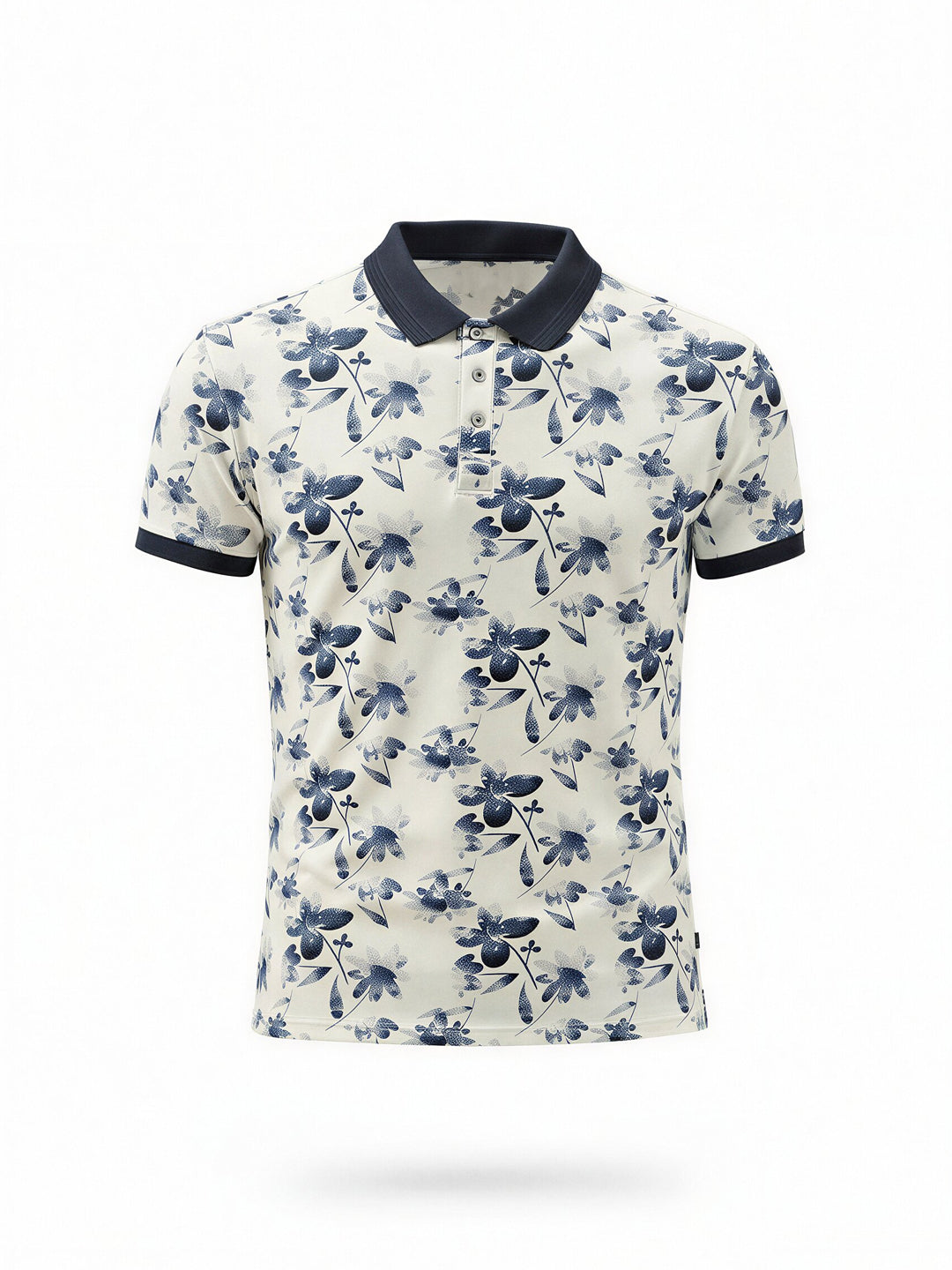 Floral Print Polo T-Shirt Secondary image