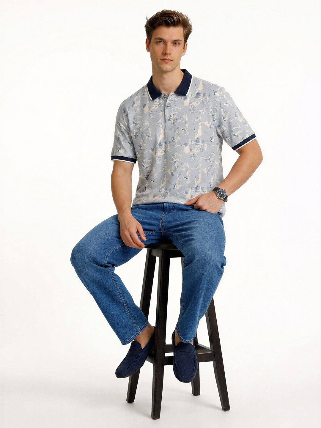 Status Quo |Men's Stylish Polo T-shirt - S, M, L, XL, XXL, 3XL, 4XL, 5XL Main image