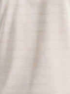 Textured Contrast Tipped Polo T-shirt