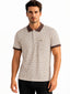 Geometric Printed Polo T-shirt
