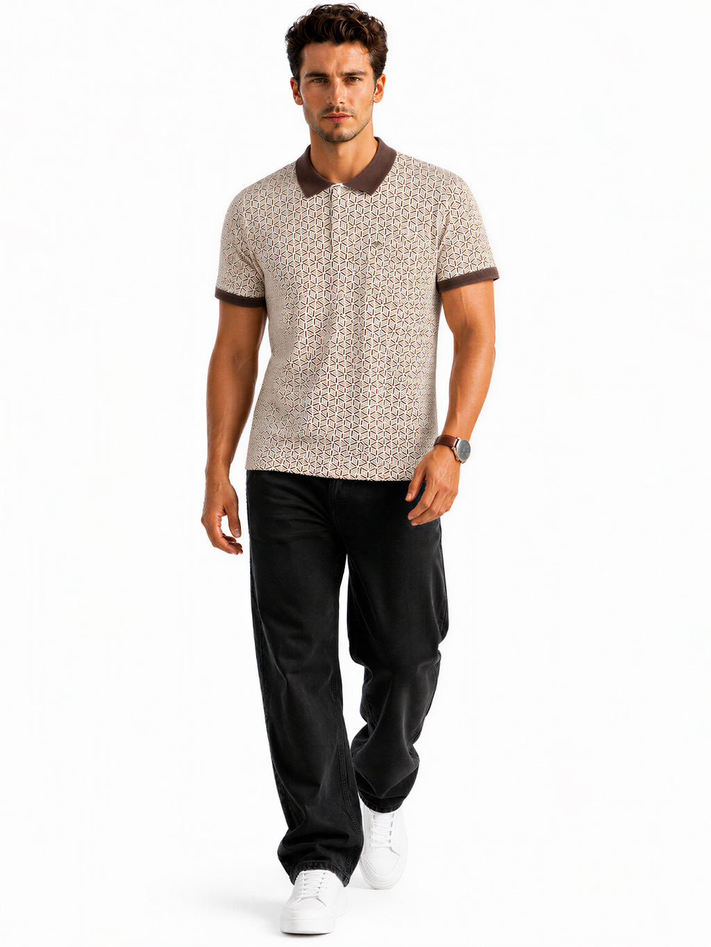 Status Quo |Men's Stylish Polo T-shirt -M, L, XL, XXL