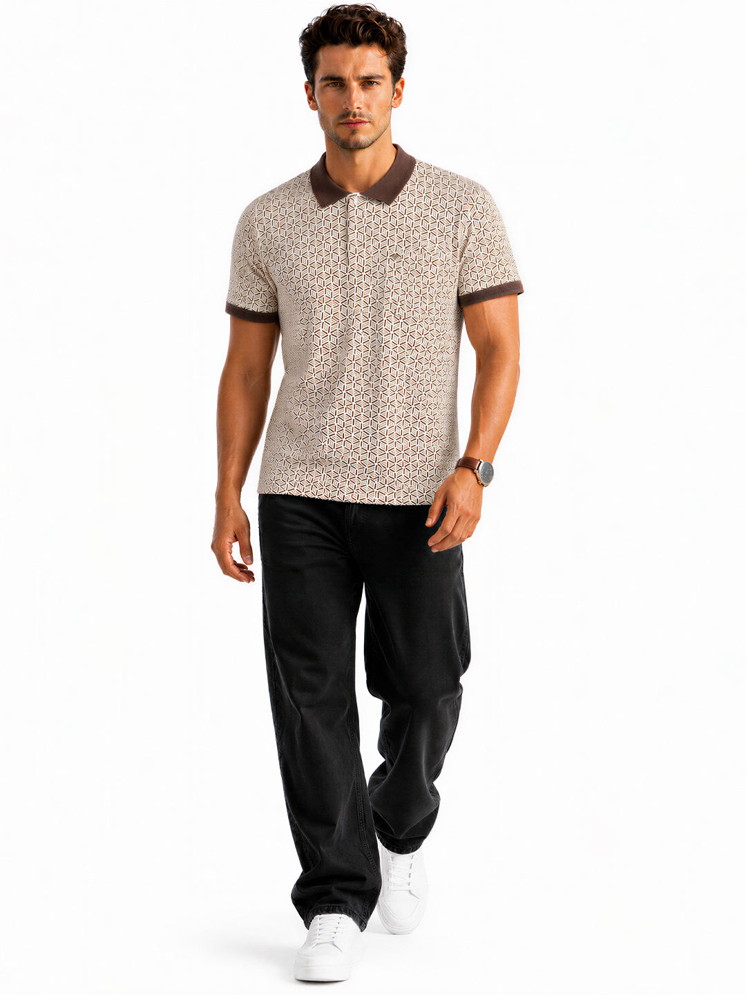 Status Quo |Men's Stylish Polo T-shirt -M, L, XL, XXL