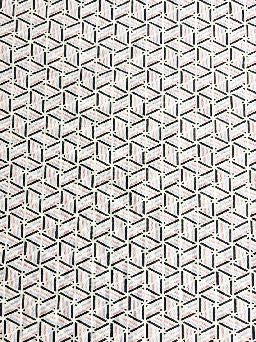 Geometric Printed Polo T-shirt