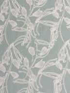 Aqua Botanical Print Polo