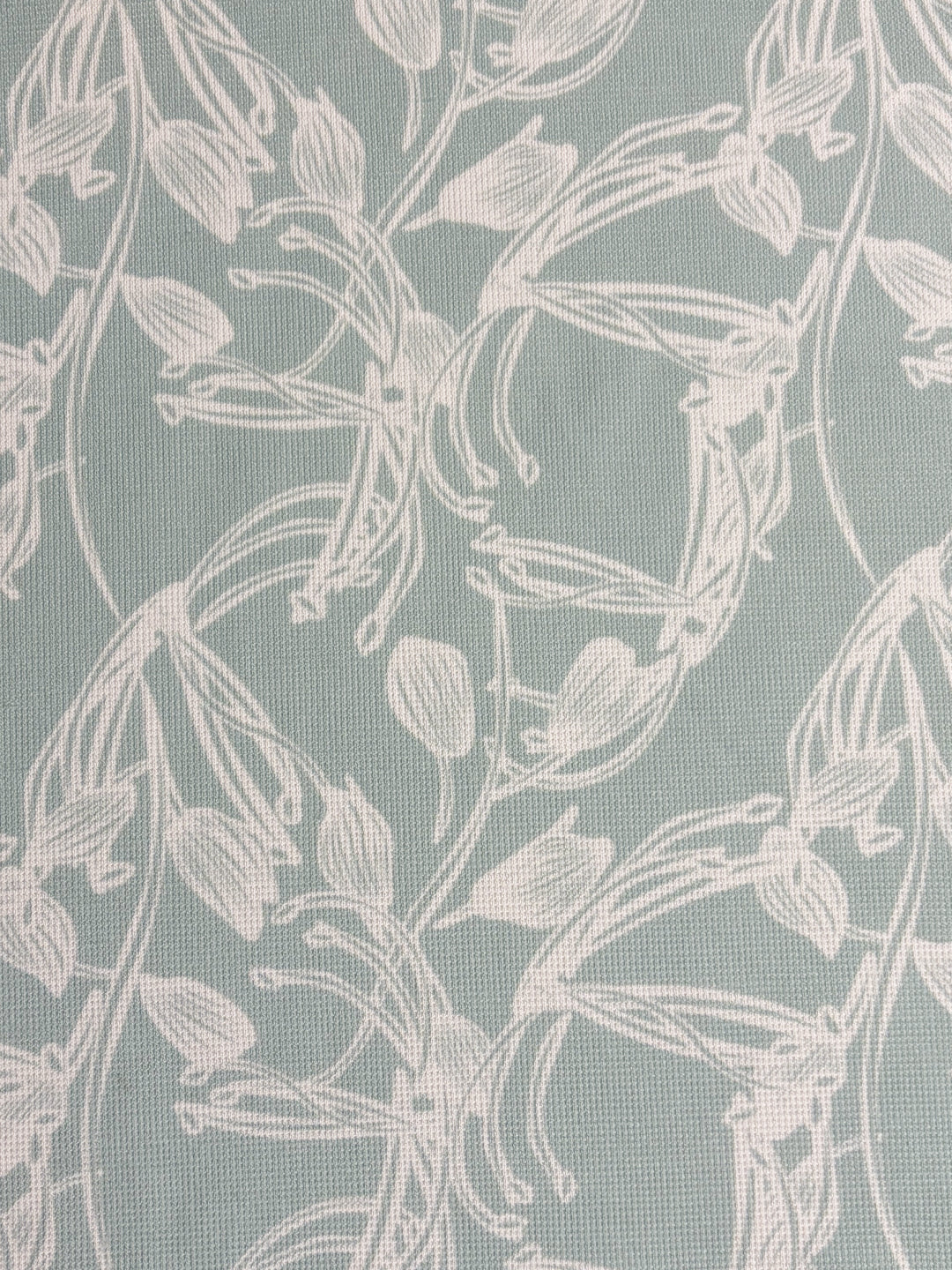 Aqua Botanical Print Polo