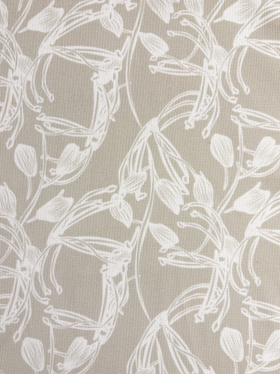 Beige Botanical Print Polo