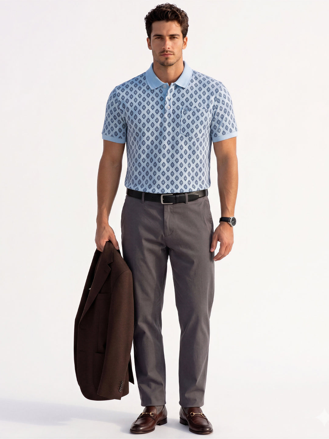 Status Quo |Men's Stylish Polo T-shirt - S, M, L, XL, XXL, 3XL, 4XL, 5XL Main image