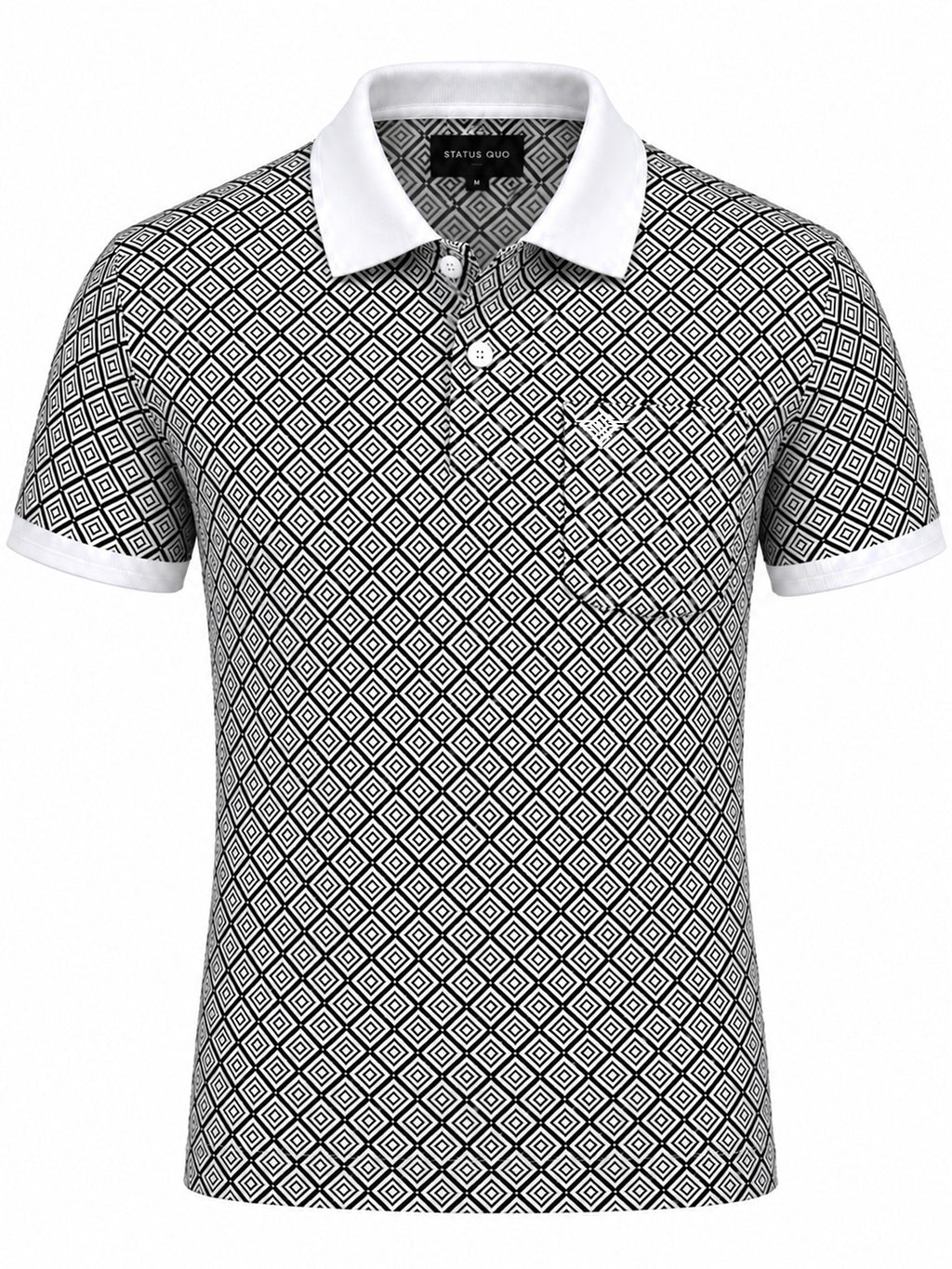 Men's Regular Fit Striped Polo T-Shirt