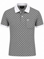 Men's Regular Fit Striped Polo T-Shirt