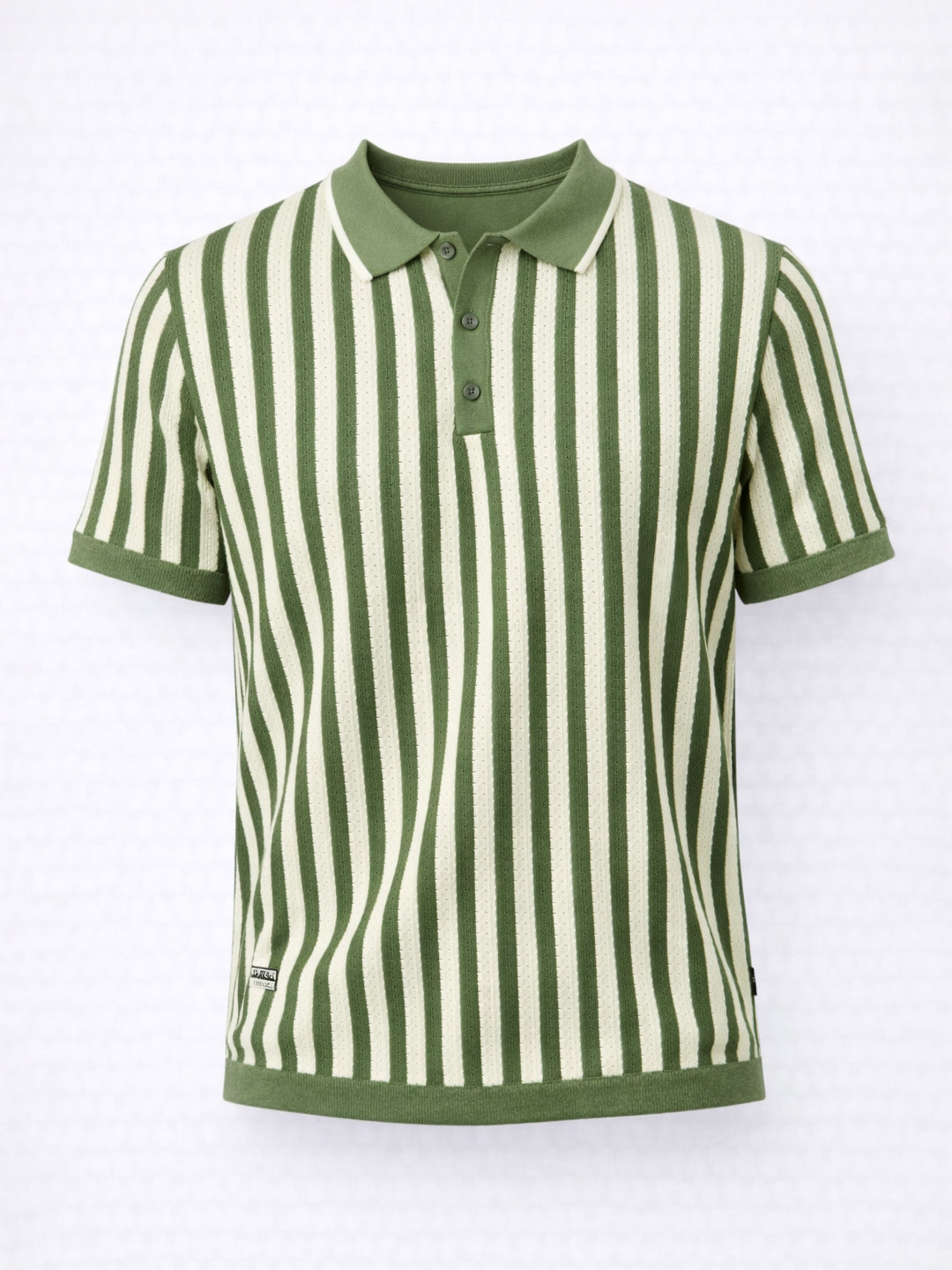 Sagecrest Vertical Stripe Knit Polo Secondary image