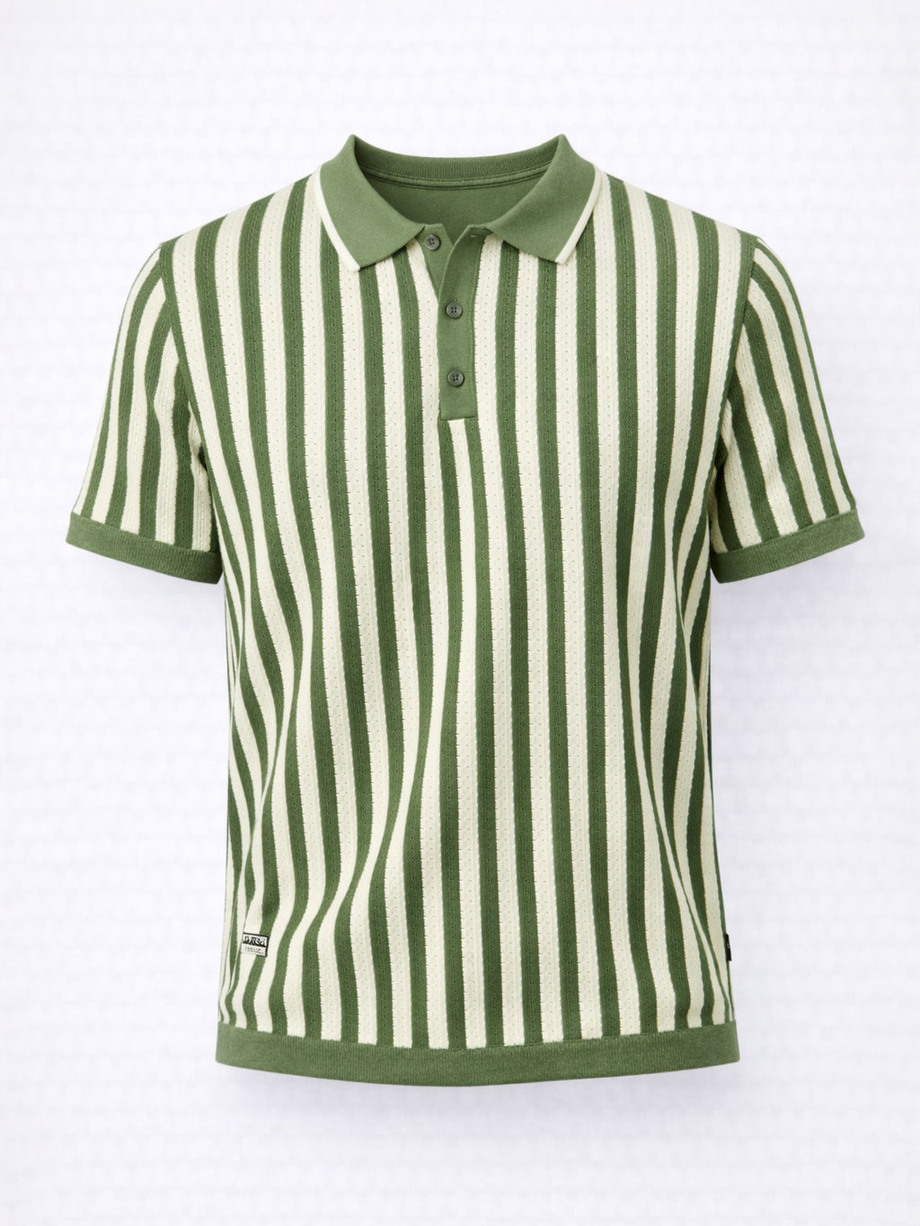Sagecrest Vertical Stripe Knit Polo