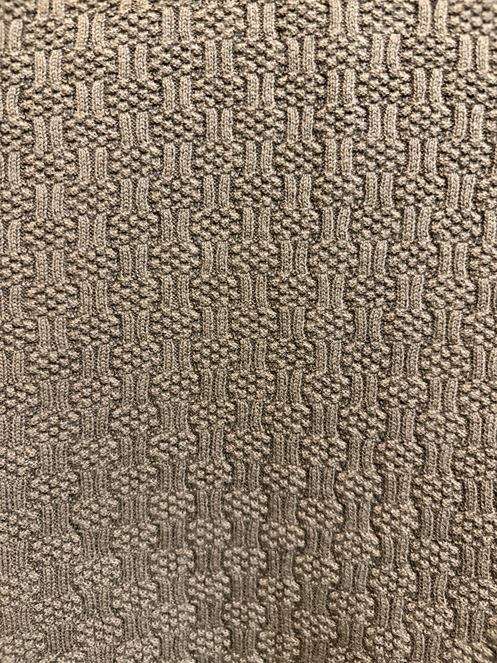 Canyon Grid Zip Polo