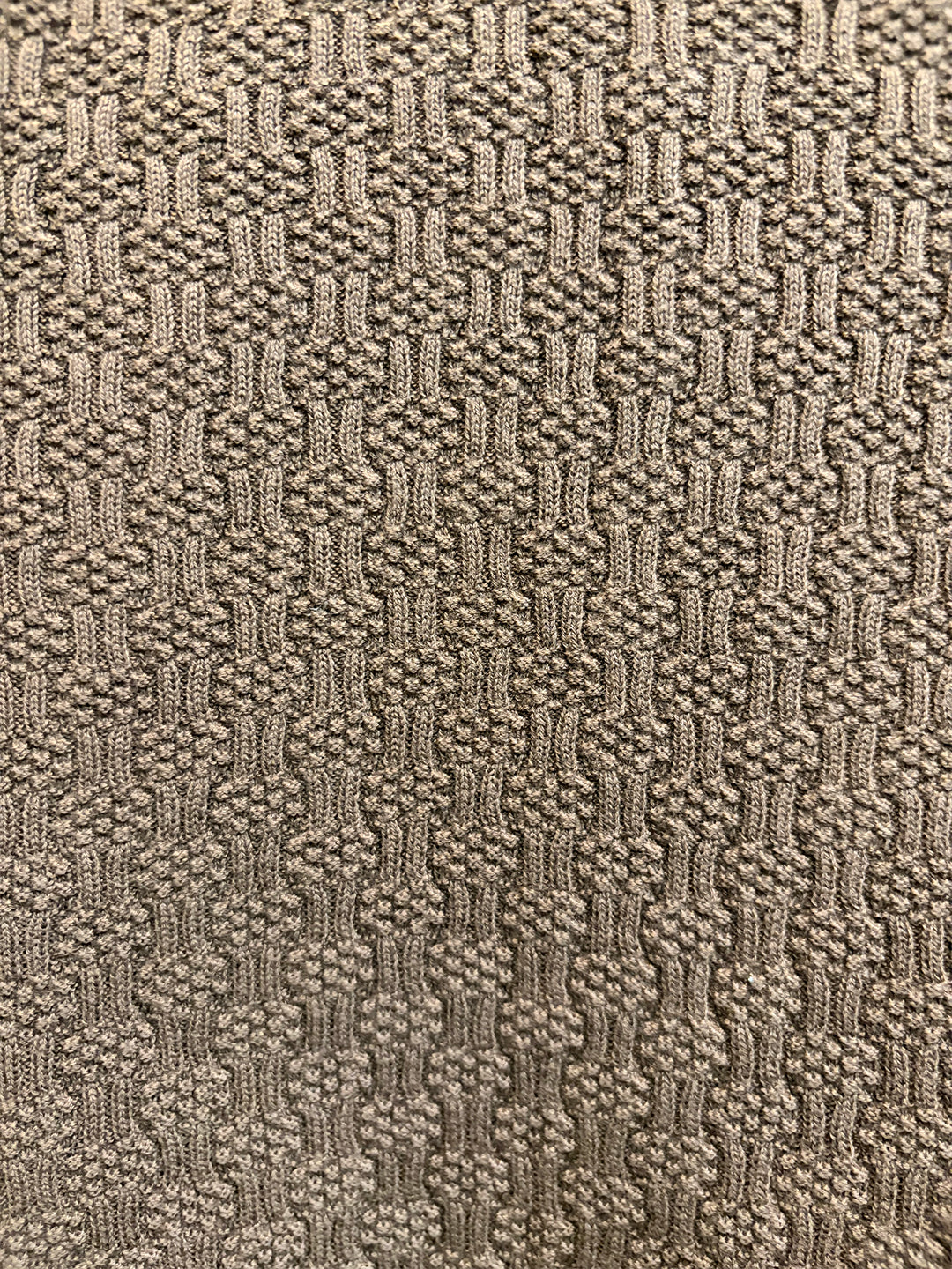 Canyon Grid Zip Polo