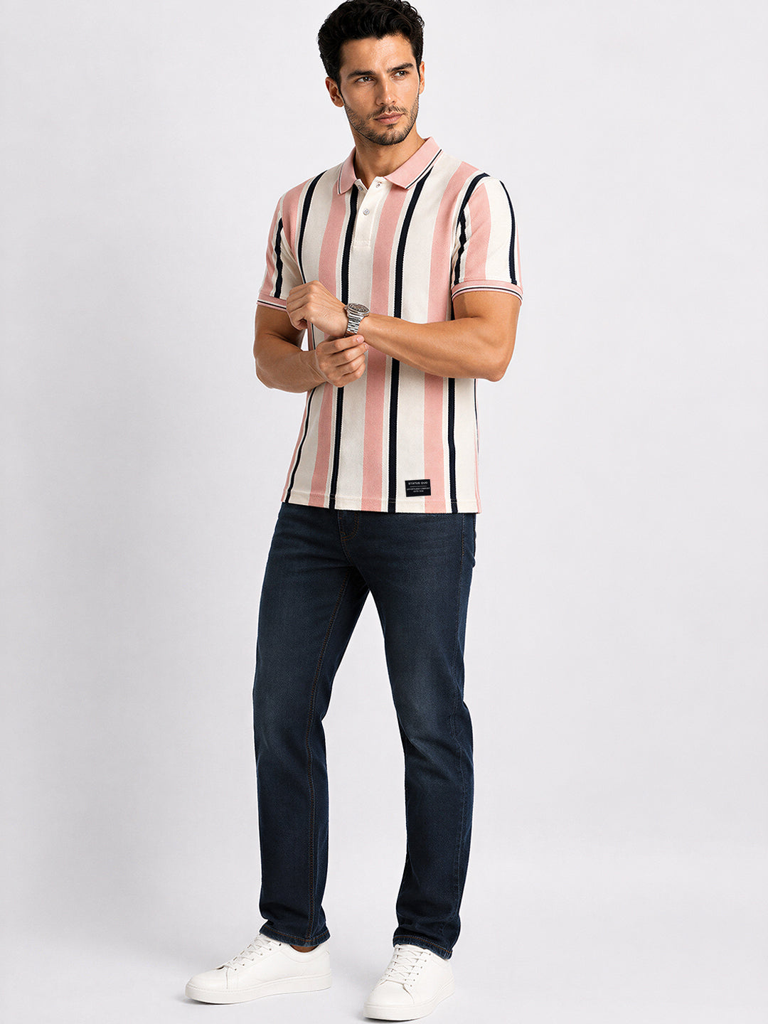 Status Quo |Men's Stylish Polo T-shirt - S, M, L, XL, XXL, 3XL, 4XL, 5XL