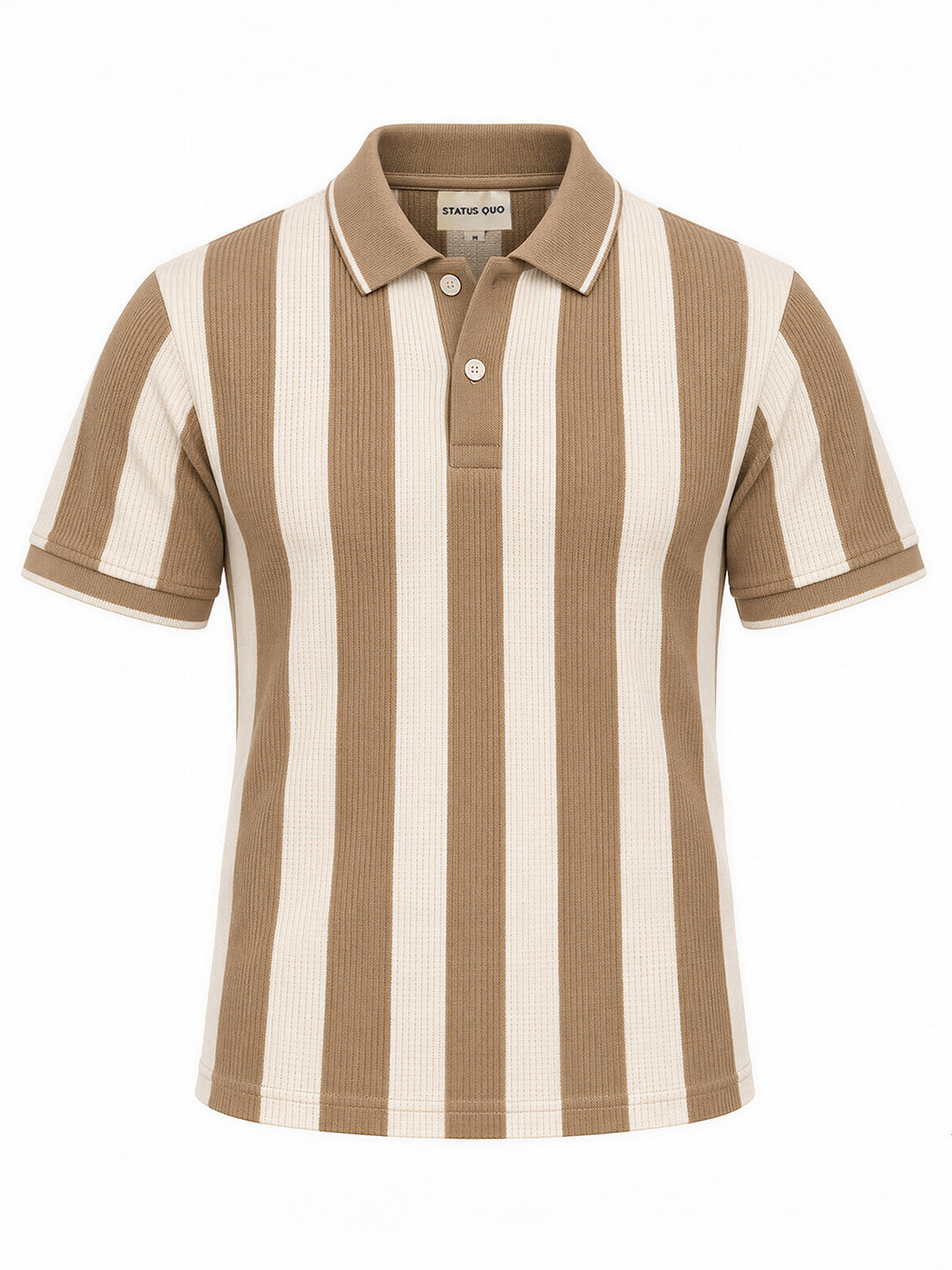 Men's Striped Regular Fit Polo T-Shirt