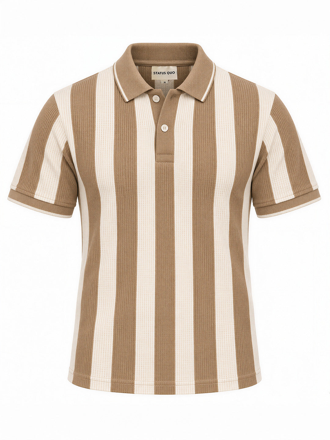 Men's Striped Regular Fit Polo T-Shirt