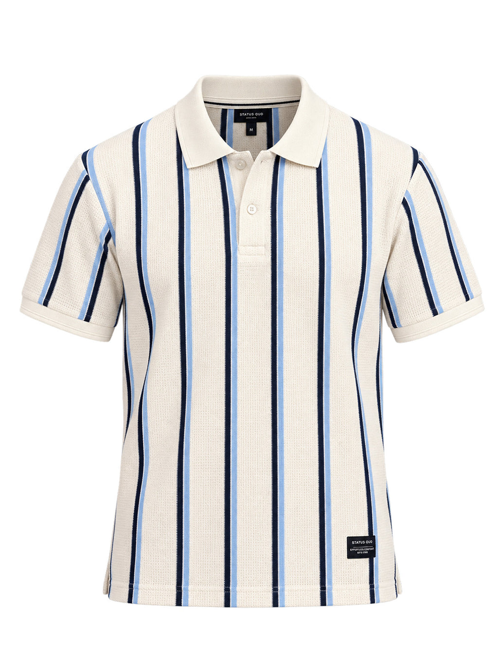 Men's Striped Regular Fit Polo T-Shirt
