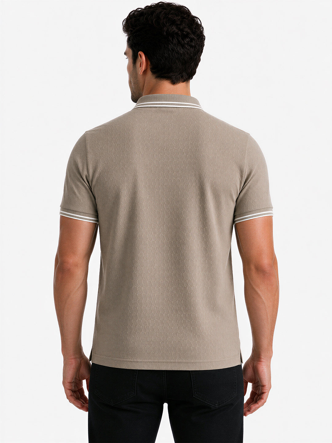 Jacquard Polo T-shirt